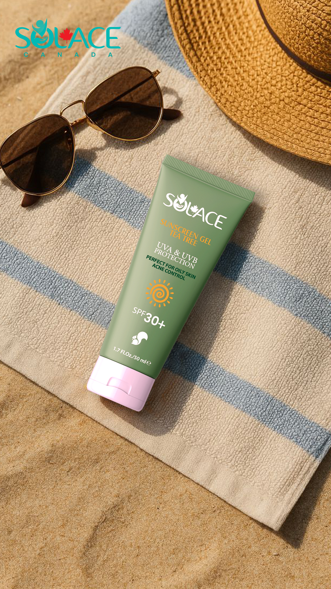 Fragrance-free Sunscreen for migraine