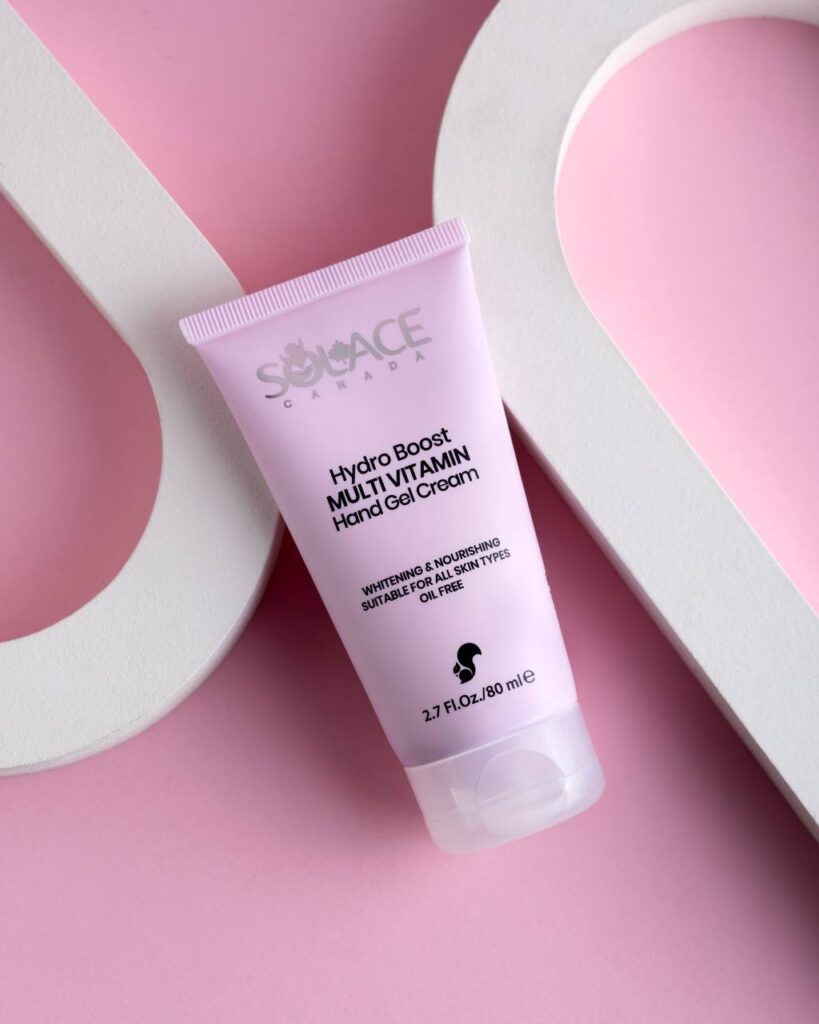 Lightweight hand gel cream